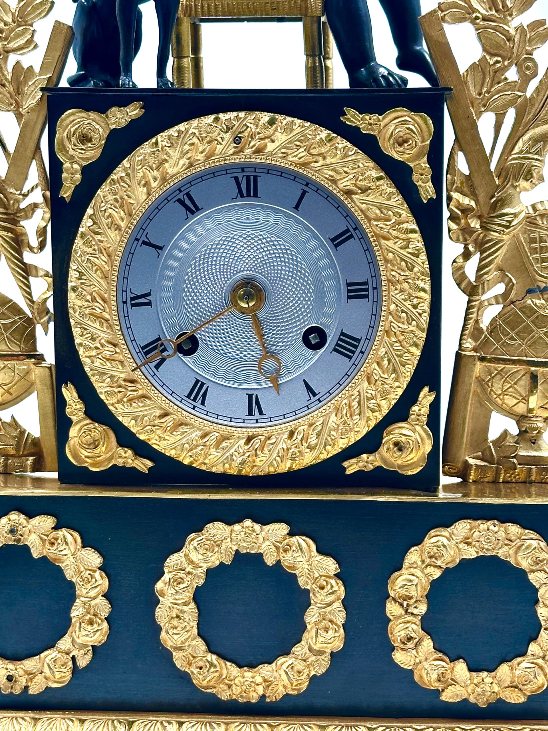 Charles Dix pendule. - Afbeelding 2